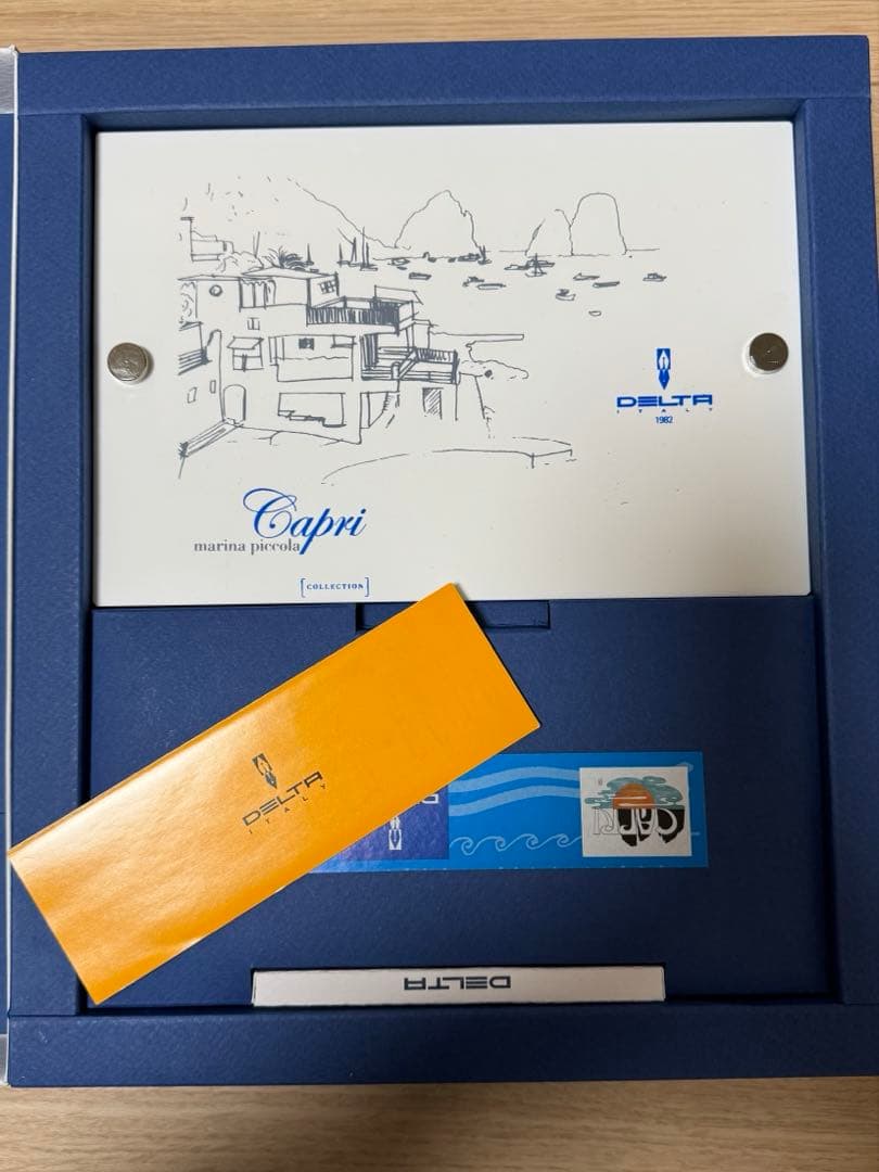 値下げしました【希少】　デルタ　カプリ　マリーナグランデ　ボールペン