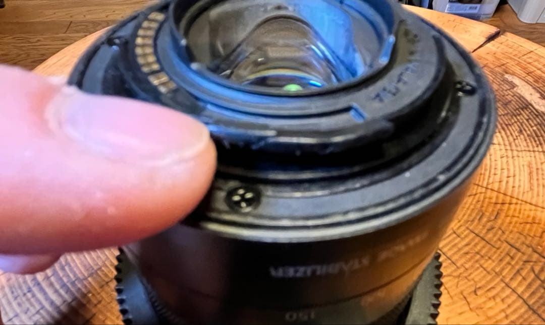 【ジャンク】Canon 18-150mm ズームレンズ　ef-m 55mm