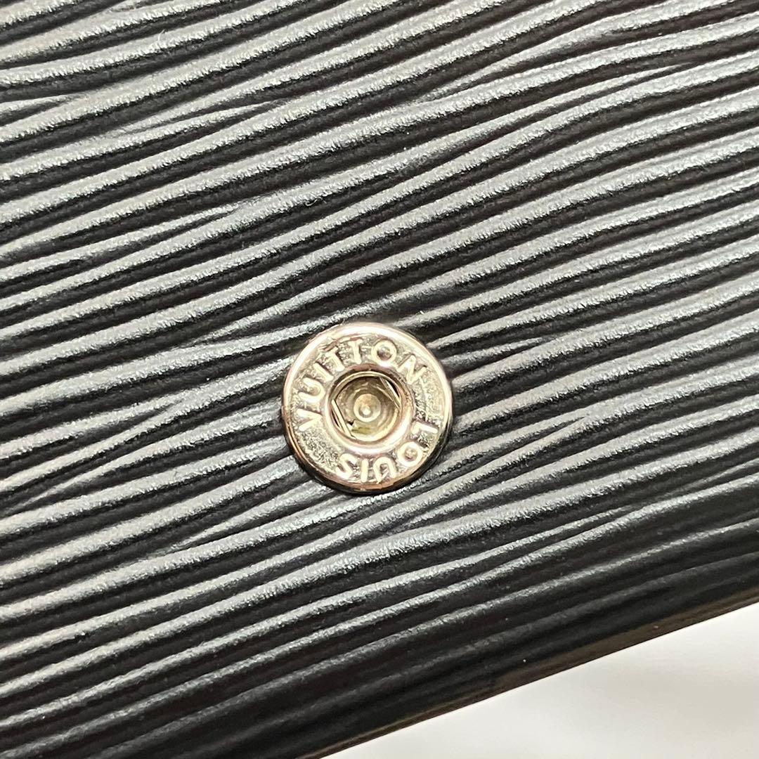 【美品】LOUISVUITTON ミュルティクレ　エピ　4連　キーケース　レザー