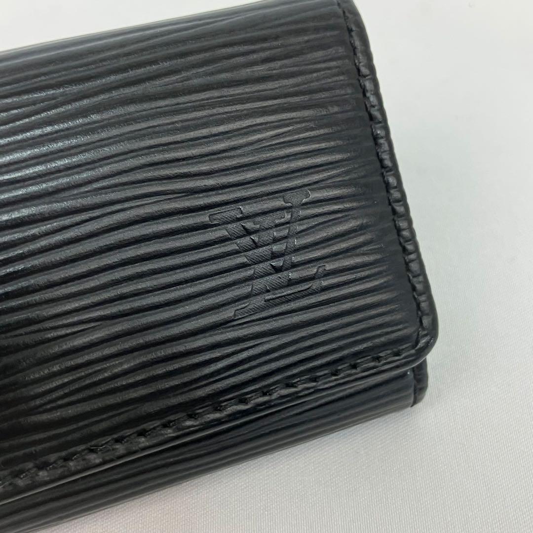 【美品】LOUISVUITTON ミュルティクレ　エピ　4連　キーケース　レザー