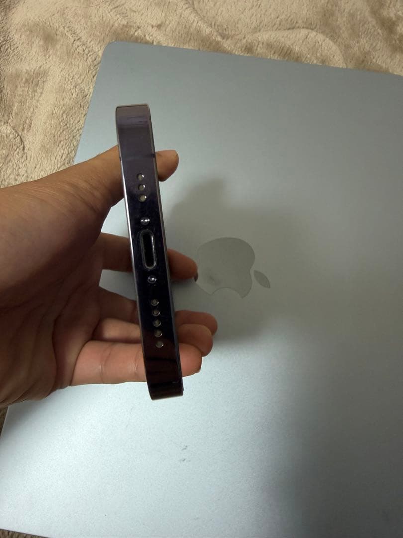 iPhone 14 Pro バッテリー容量100%ディープパープル 本体