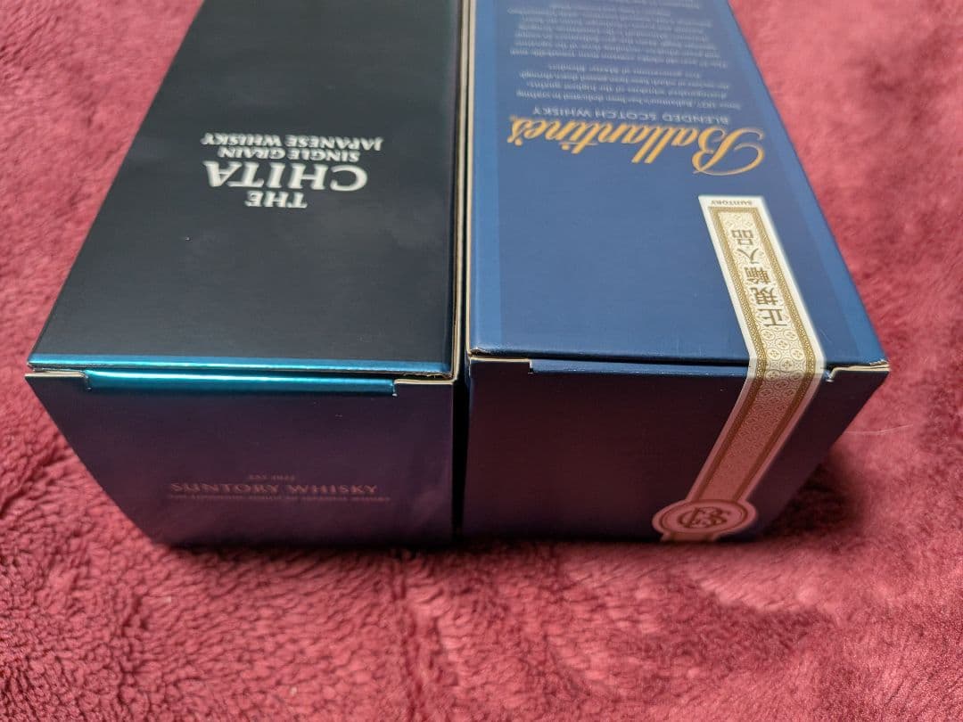 【新品未開封】『Ballantine's17年 正規輸入品』&『知多』セット