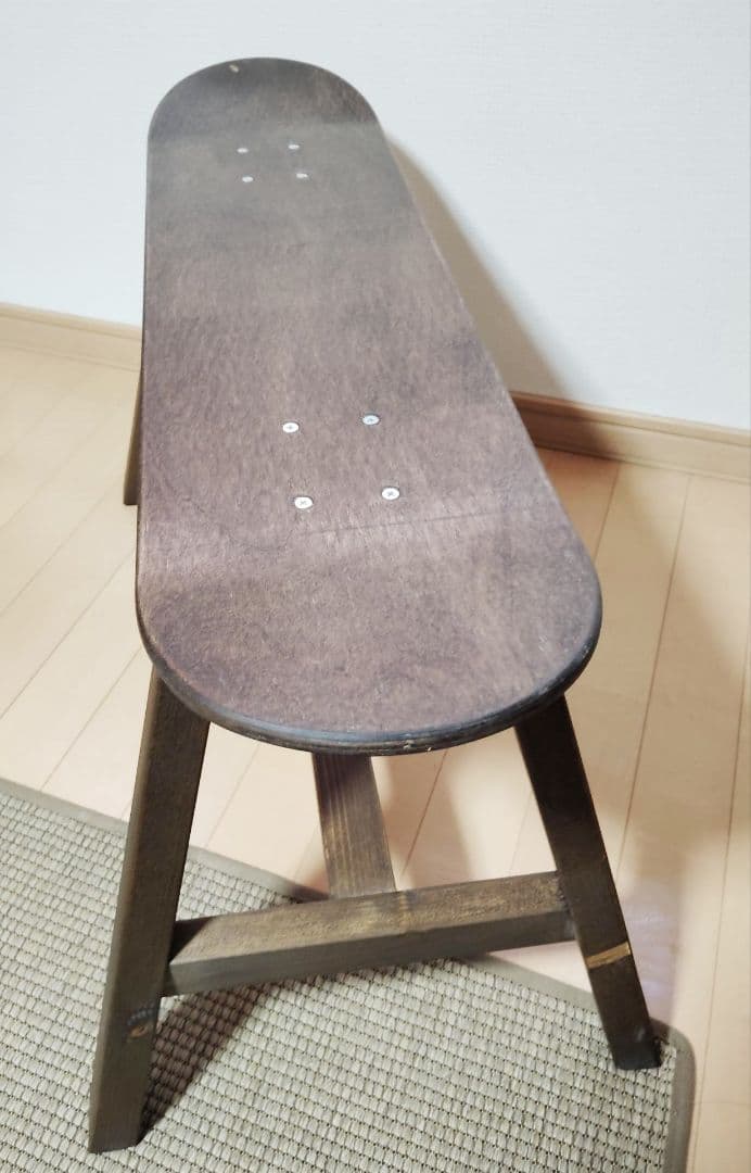 スケボーデッキスツール・ベンチ・椅子