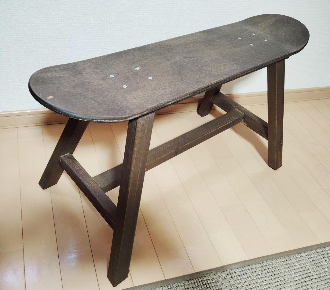 スケボーデッキスツール・ベンチ・椅子