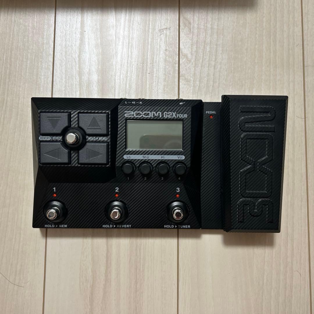[美品]ZOOM G2Xfour マルチエフェクター 保証書付