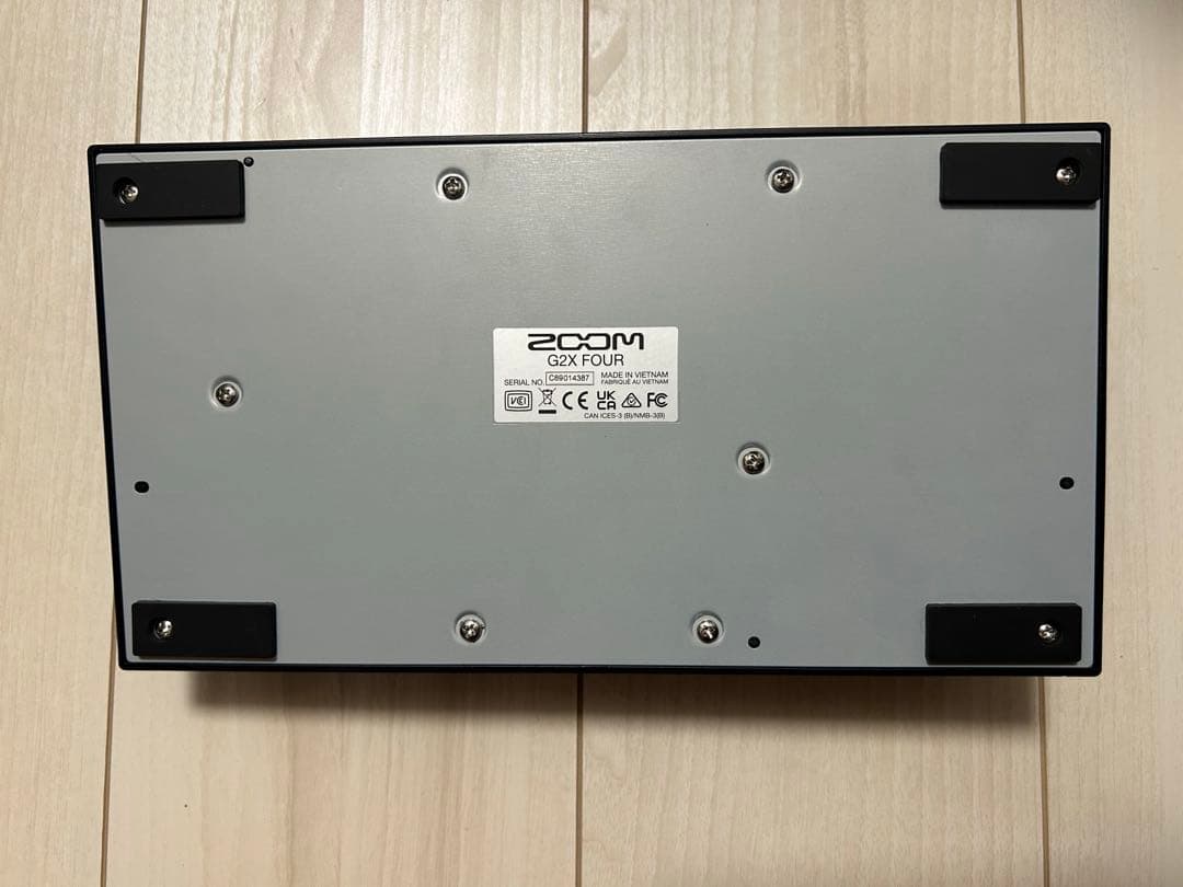 [美品]ZOOM G2Xfour マルチエフェクター 保証書付