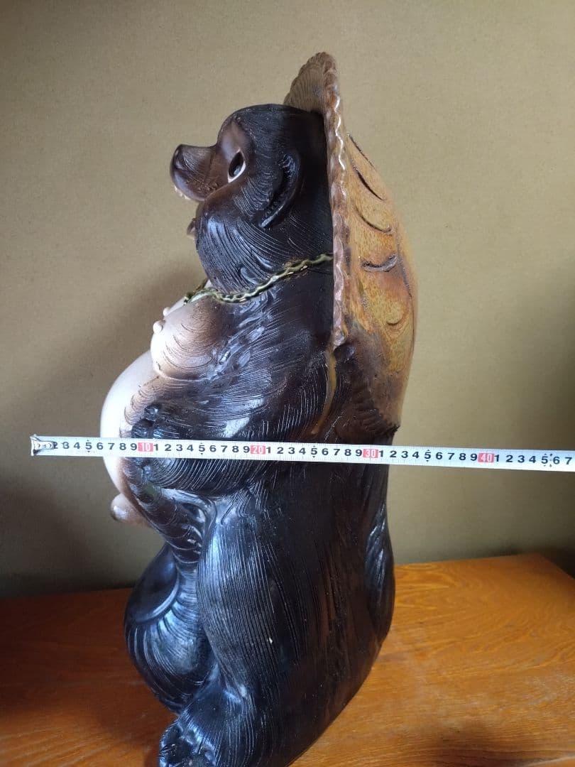 たぬき　約70cm 福狸　置物　信楽焼