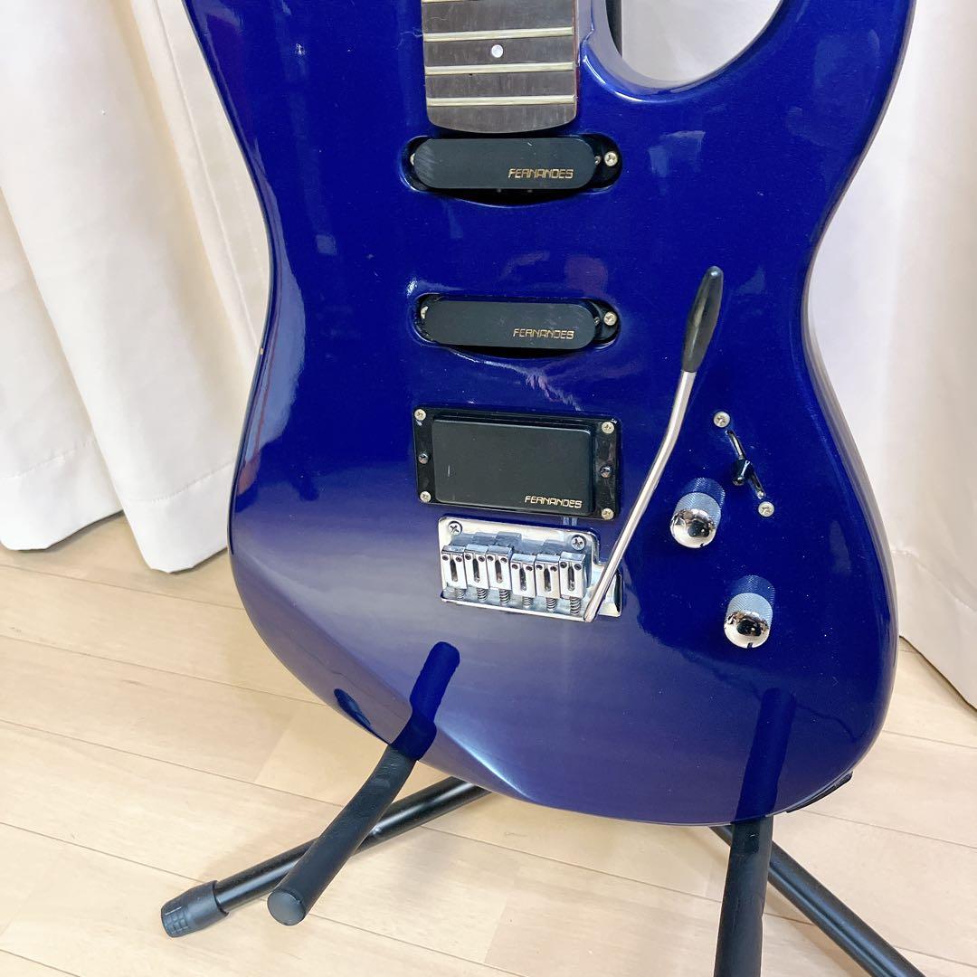 限定】FERNANDES LIMITED EDITION SSH 青 エレキ