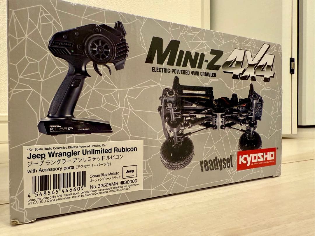 【新品未開封】京商 Mini-Z 4x4 ラングラー　ルビコン　ブルー