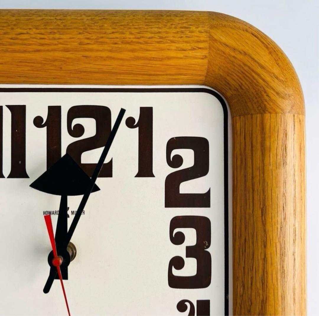 HOWARD MILLER 木製掛時計