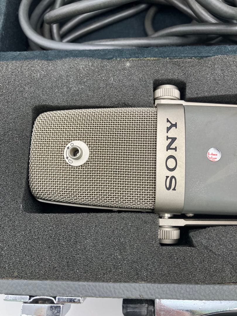 SONY C-38B ケース付属　漫才マイク　コンデンサーマイク　Y-②