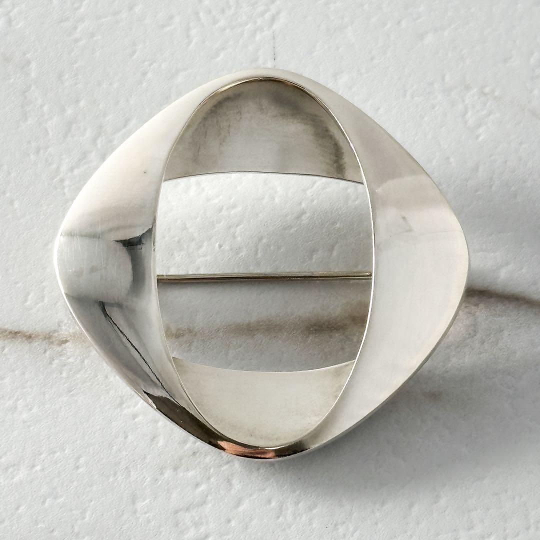  　シルバー　ブローチ　368　ヘニングコッペル　925