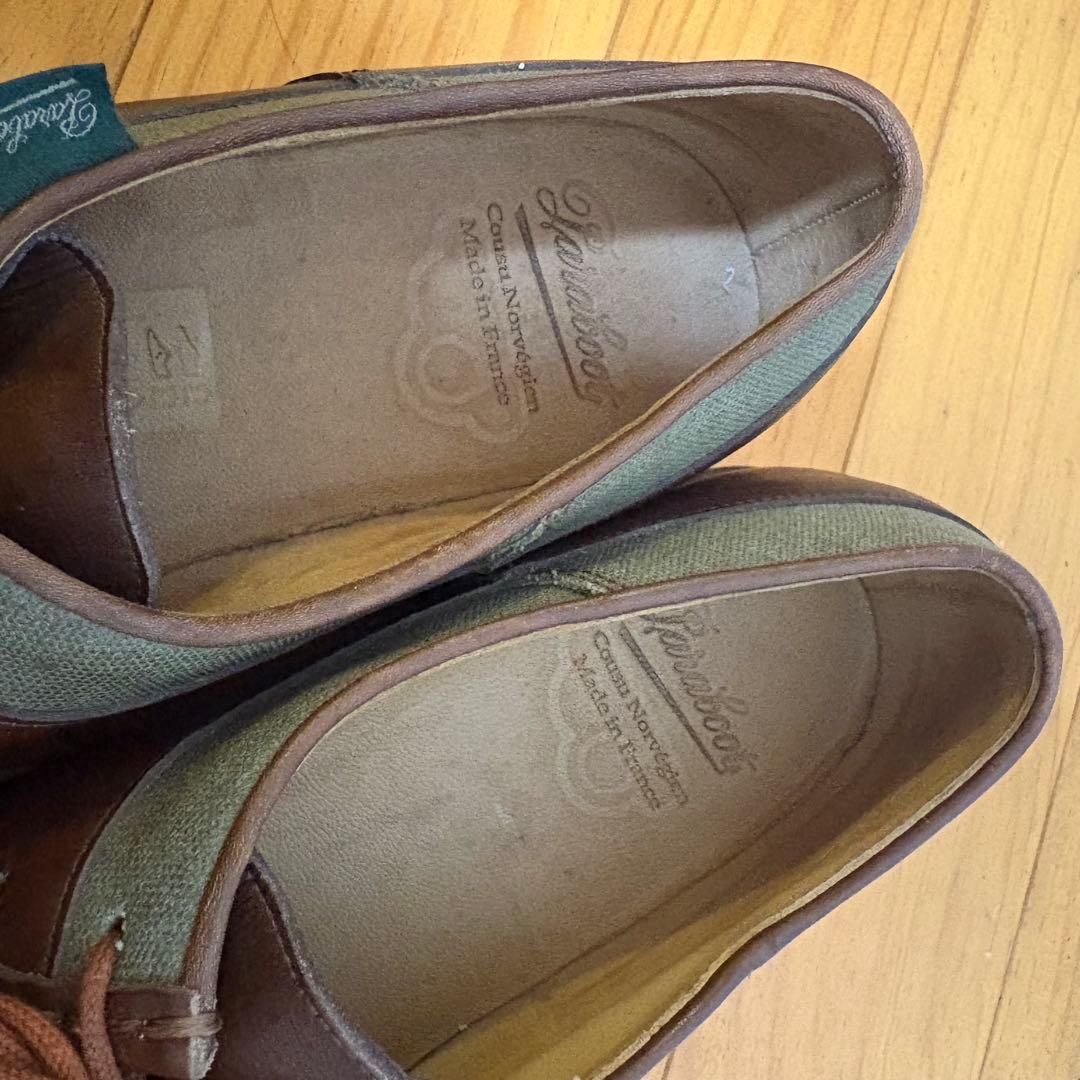 あじゃぱ【美品】パラブーツ 27ミラボー　Paraboot 靴　フランス製