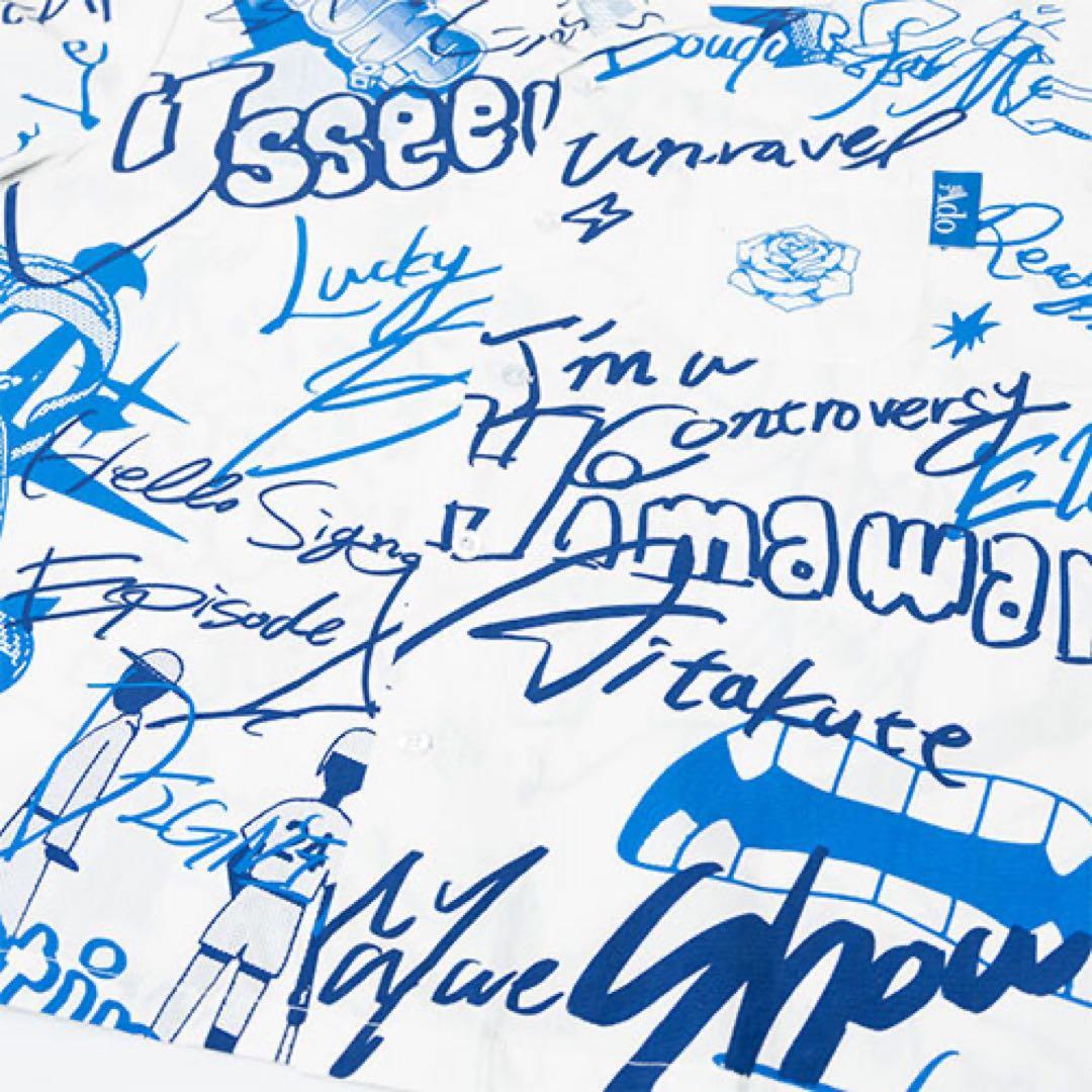 XLLサイズ オープンカラーシャツ　Ado 5th ポップアップストア　5周年