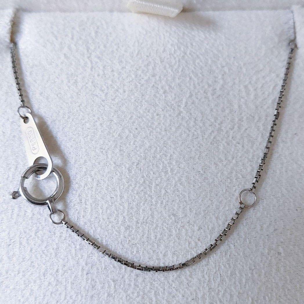 いちいちマーマー パール リング Pt900 サファイア ネックレス