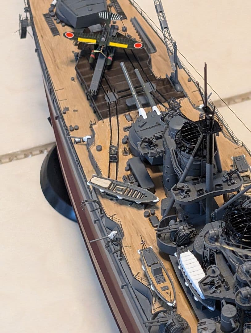 旧 日本海軍 高速戦艦 榛名 1/350