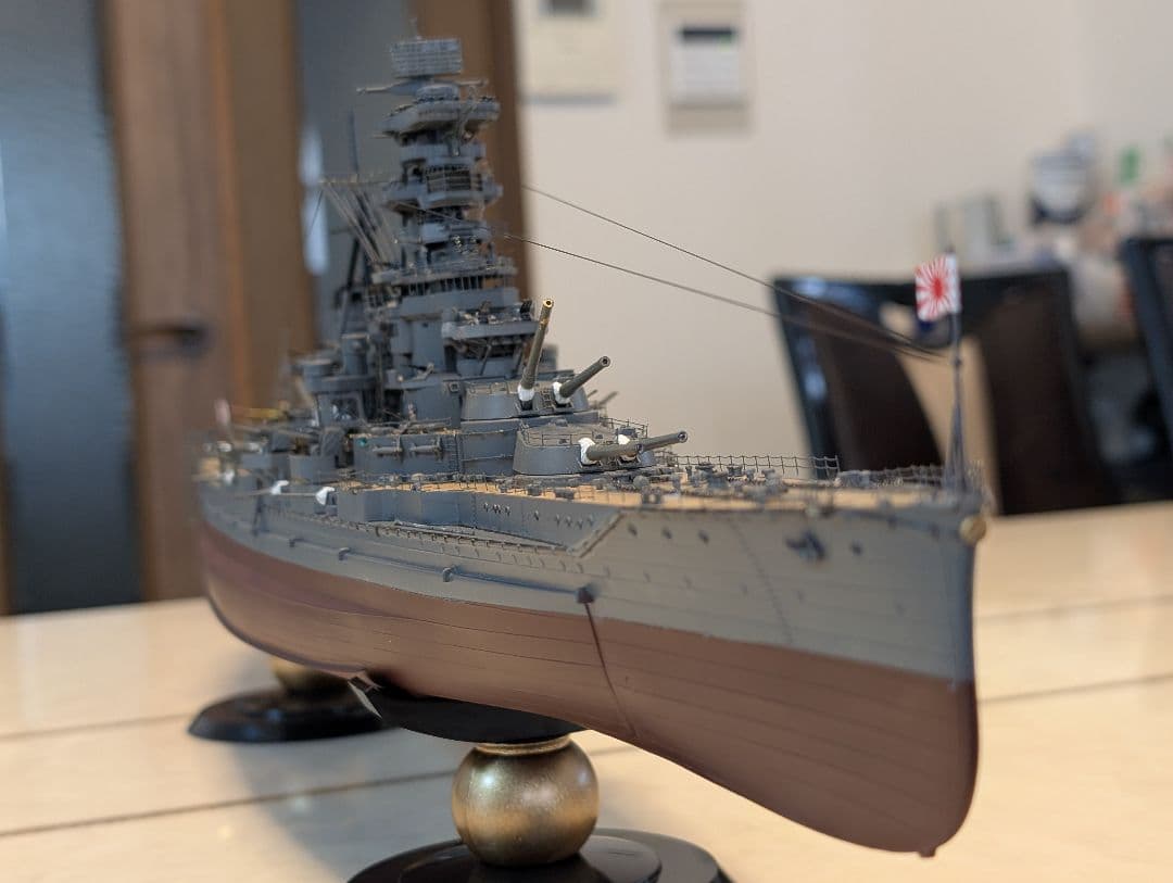 旧 日本海軍 高速戦艦 榛名 1/350
