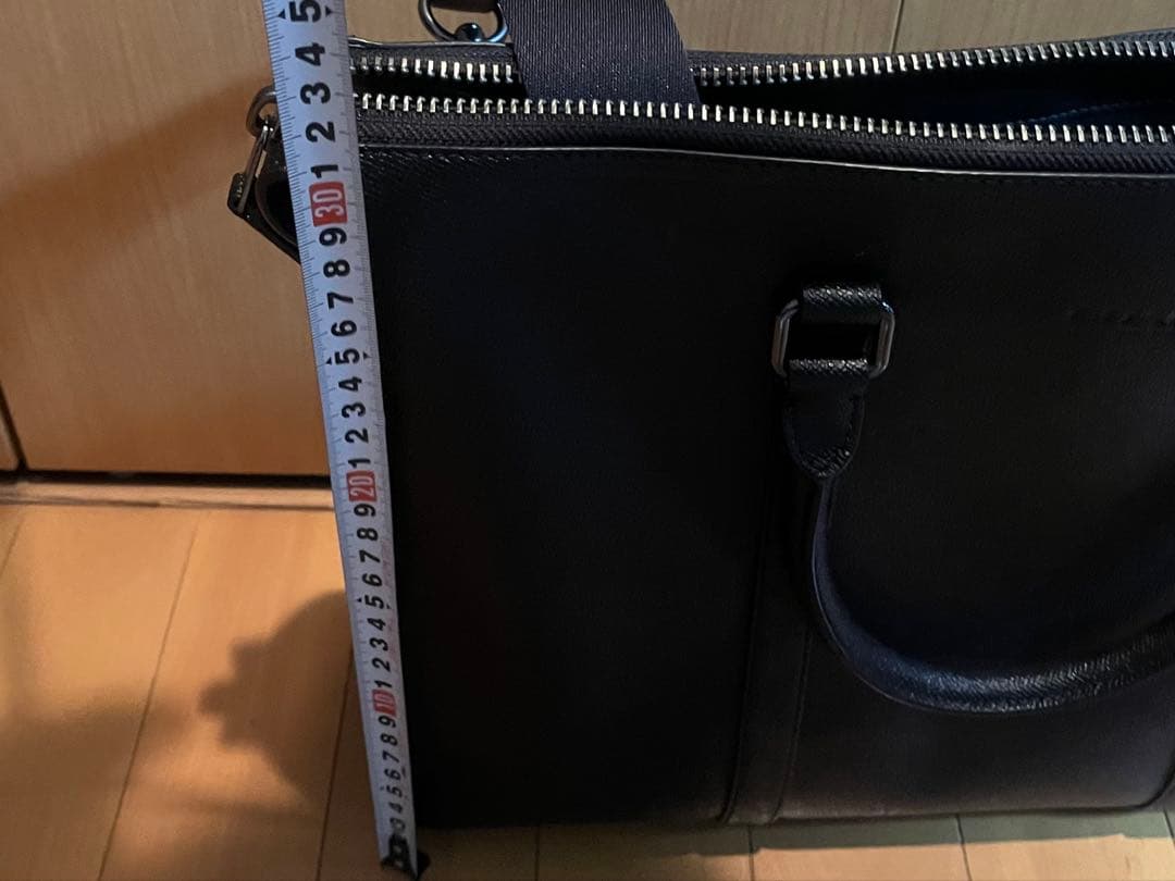 COACH レザー ビジネスバッグ ブラック