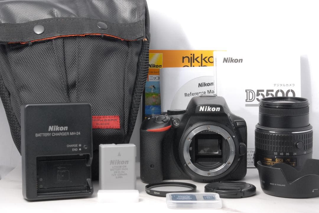 ✨美品✨Nikon D5500 VR II レンズキット❤️スマホ転送❤️