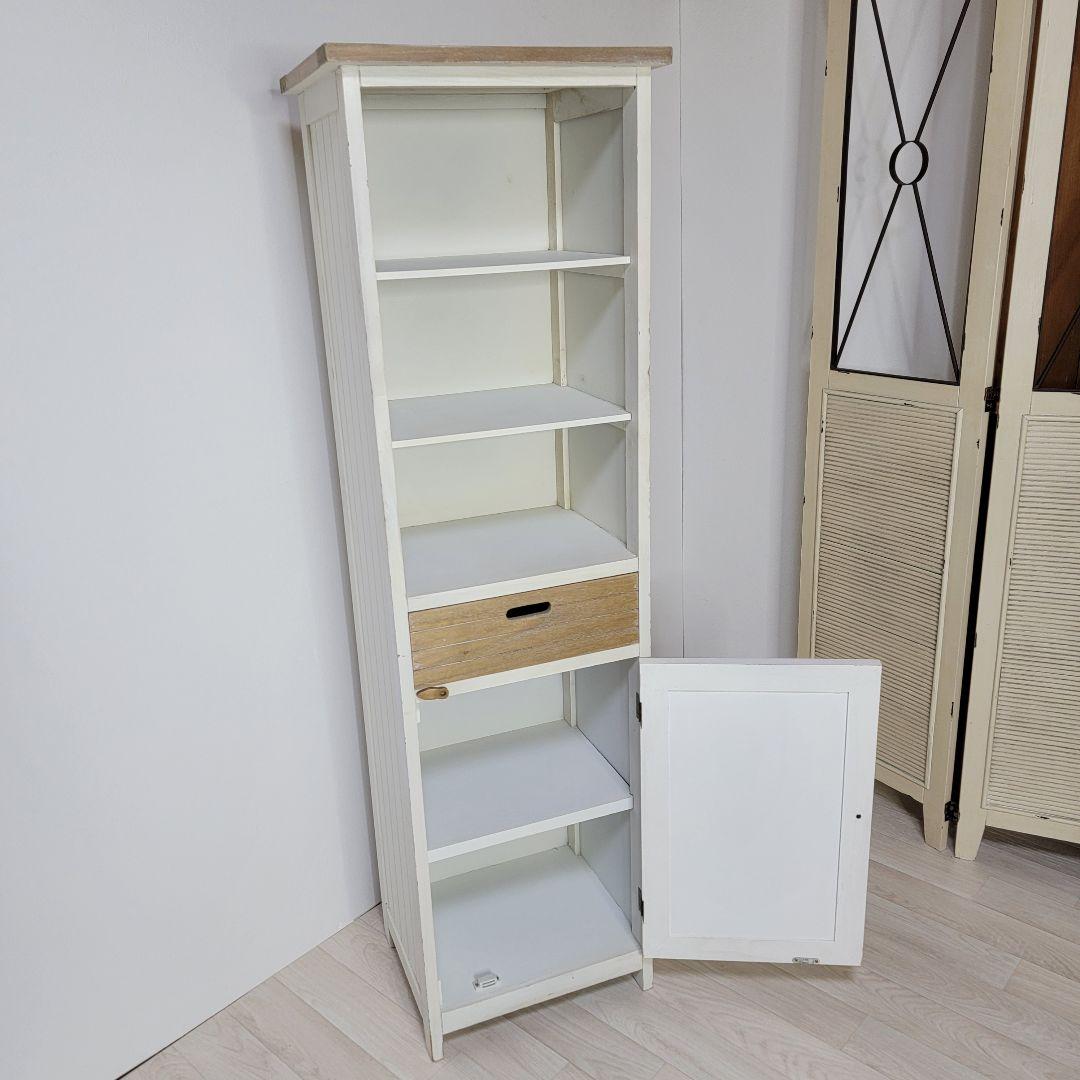 天然木トールキャビネット 45×35×150(cm)