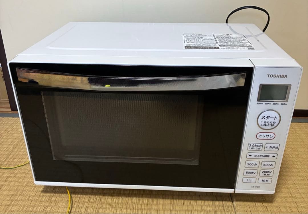 TOSHIBA 電子レンジ ER-WS17 2022年製 ホワイト