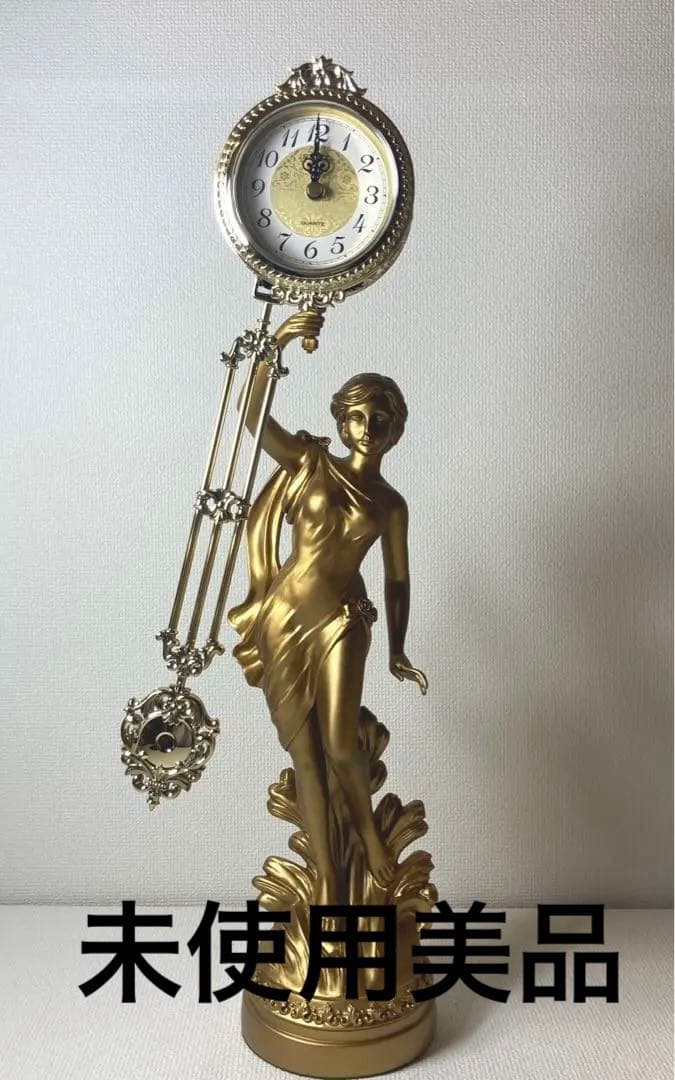 未使用　SEIKO セイコー　女神　ヴィーナス　飾り振り子時計　置き時計