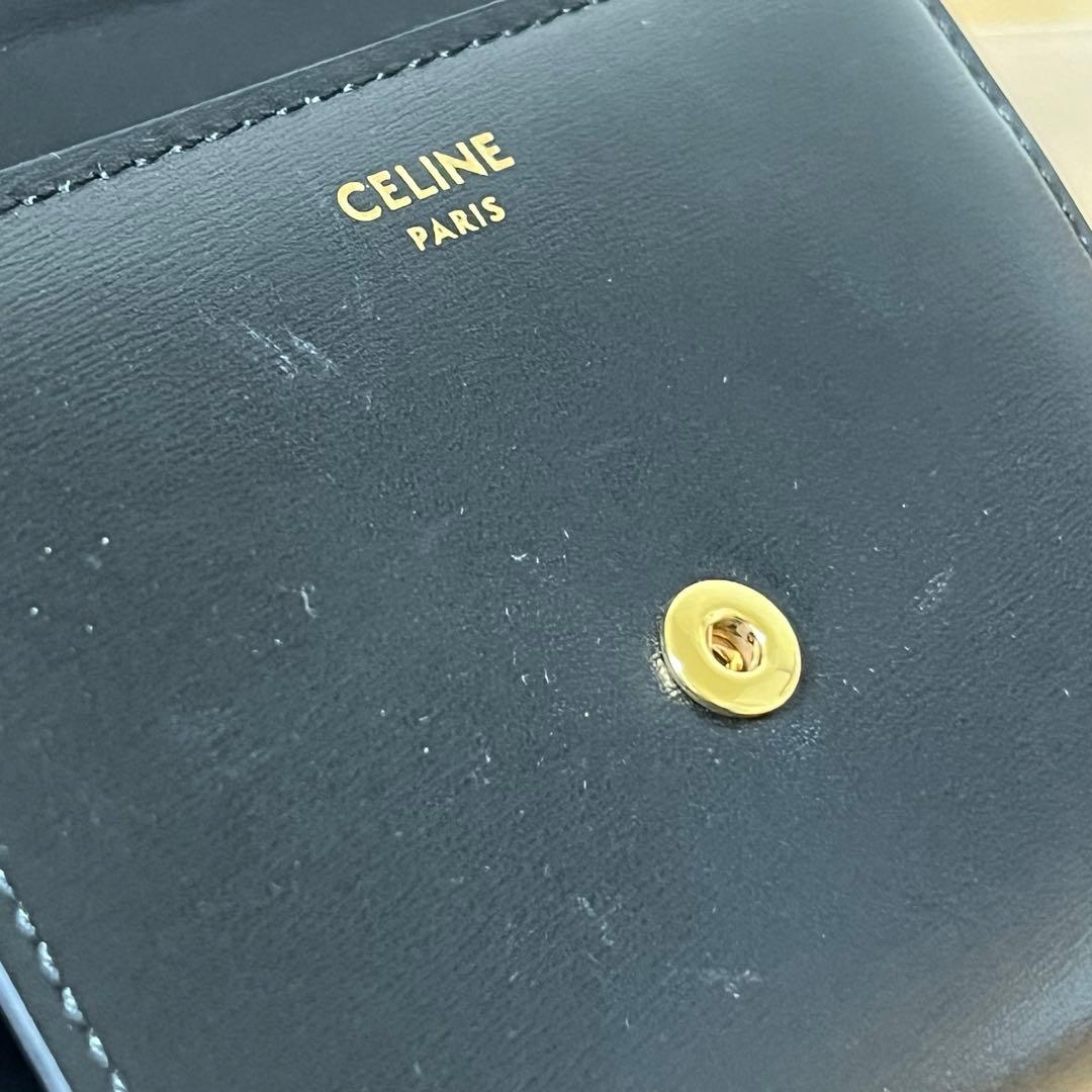 【ポケモン4EVA専用】CELINE スモール フラップウォレット トリオンフ