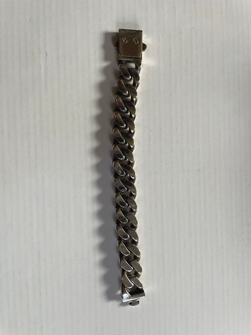 サンローラン　メタルチェーン　ブレスレット喜平