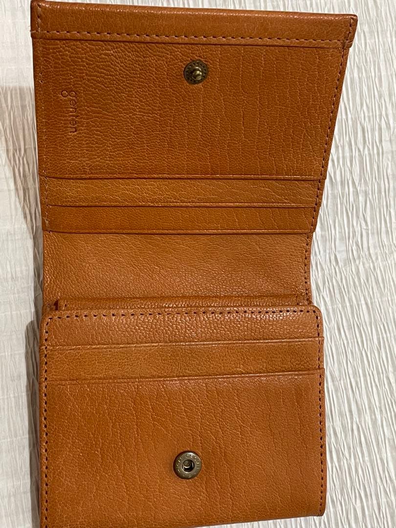 genten GOAT BASIC ゴートベーシック 二つ折り財布