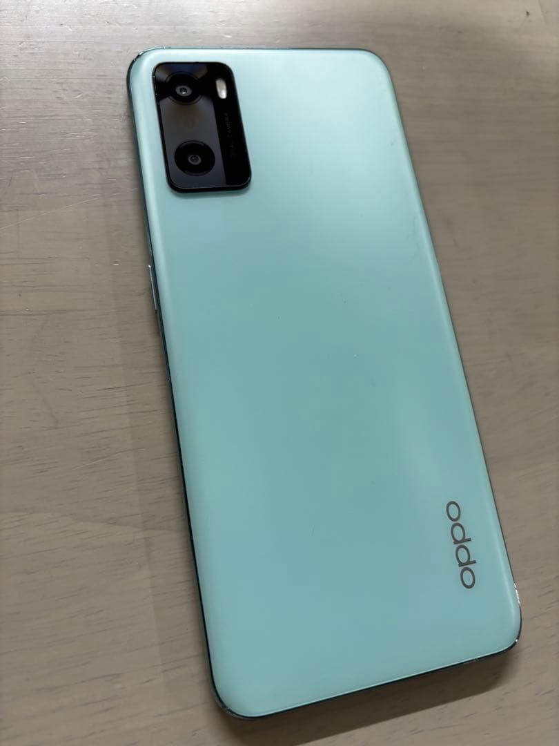 OPPO スマートフォン 本体 ミントグリーン