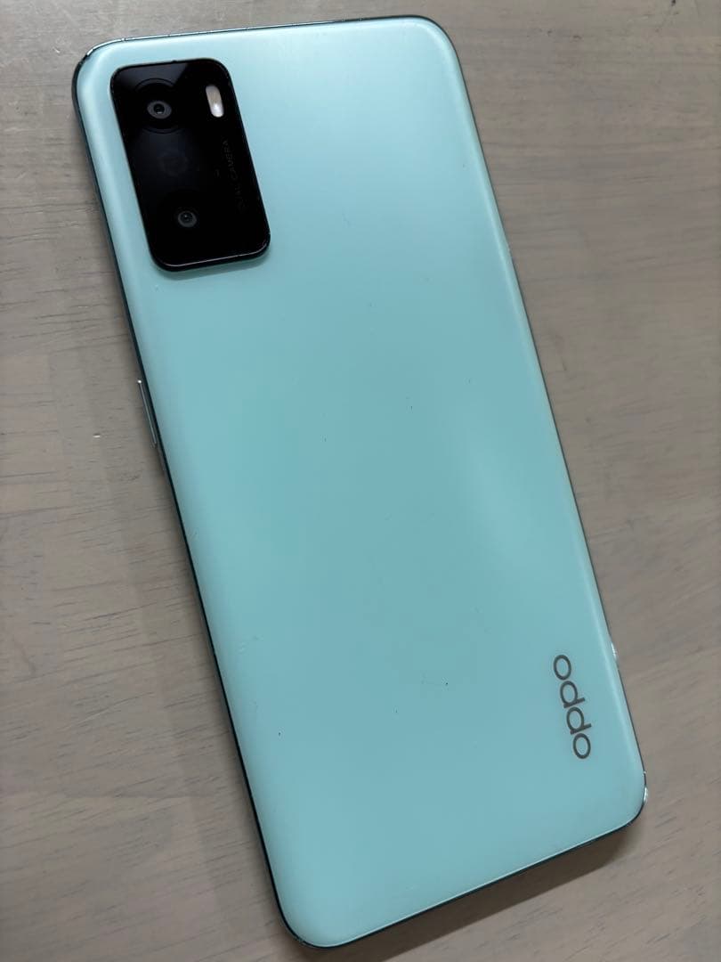 OPPO スマートフォン 本体 ミントグリーン