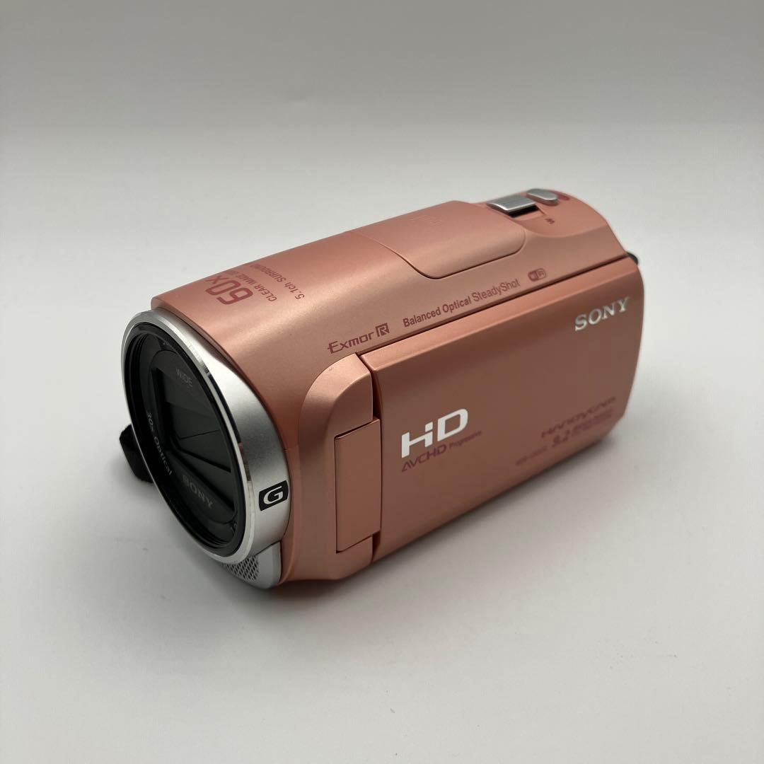 【未使用級】Sony HDR-CX670 ピンク ビデオカメラ 付属品多数