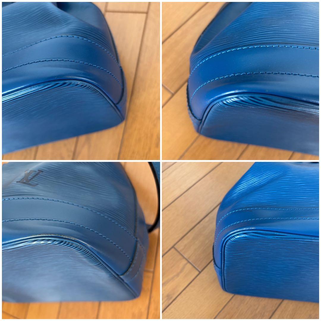 ルイヴィトン エピ ノエ ショルダーバッグ ブルー