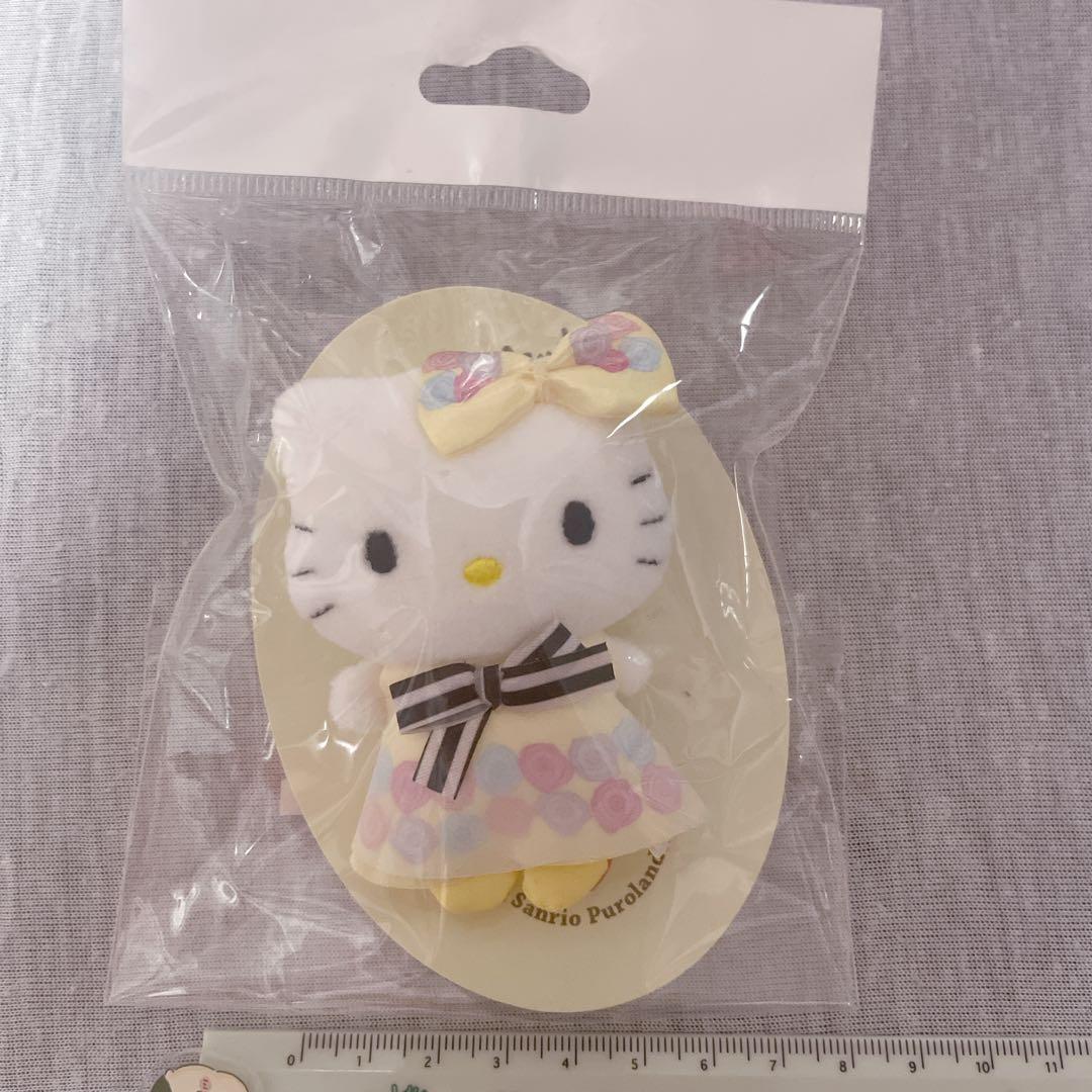 ハローキティ♡激レア♡ピューロランド限定キティぬいぐるみバッジ8種セット♡