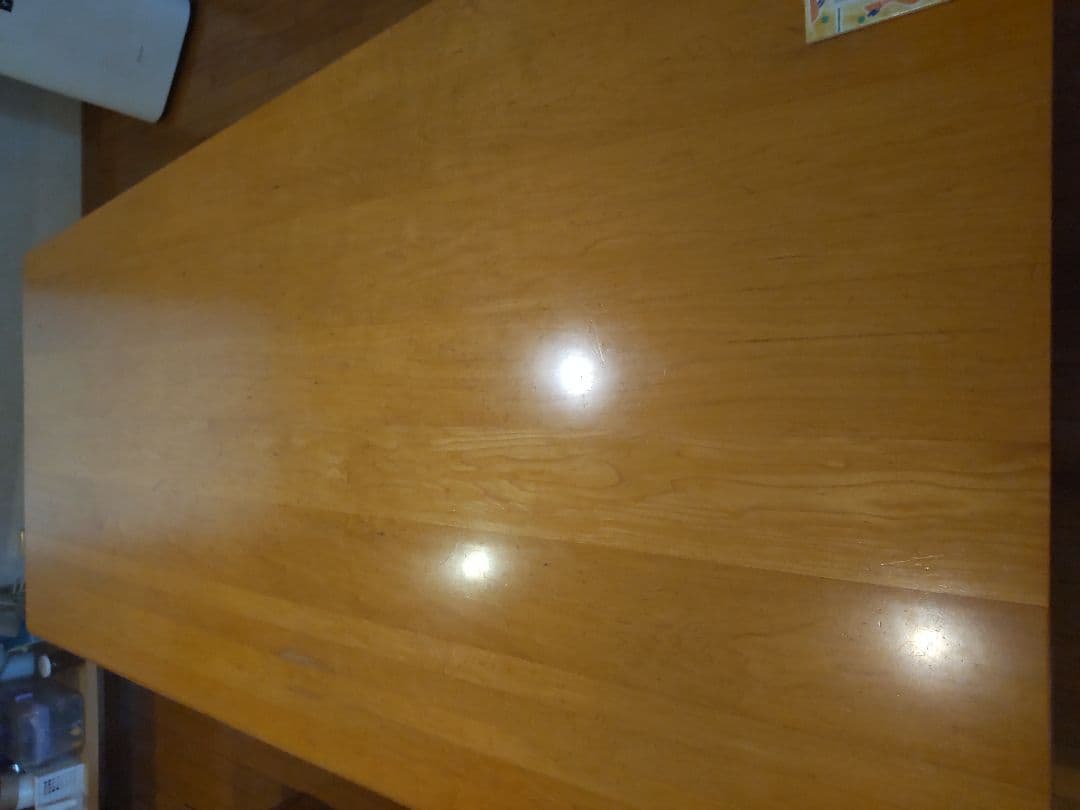 【※天板のみ！福岡】静岡家具製作 ダイニング ローテーブル メープル 天然木