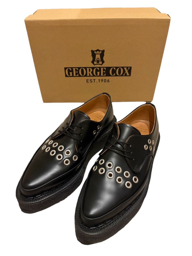 25SS コムデギャルソンオムプリュス×ジョージコックス シューズ