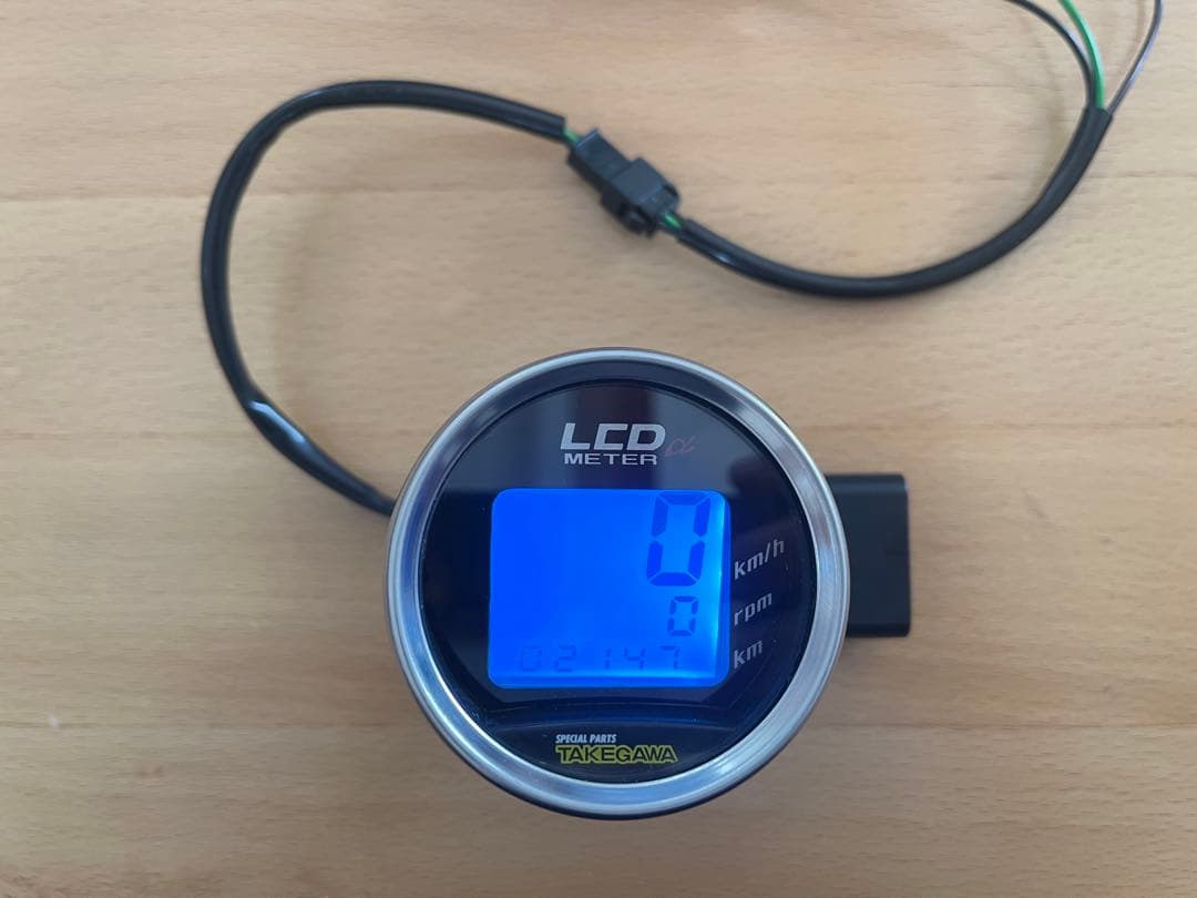 タケガワ Dタイプ LCDα S&Tメーター