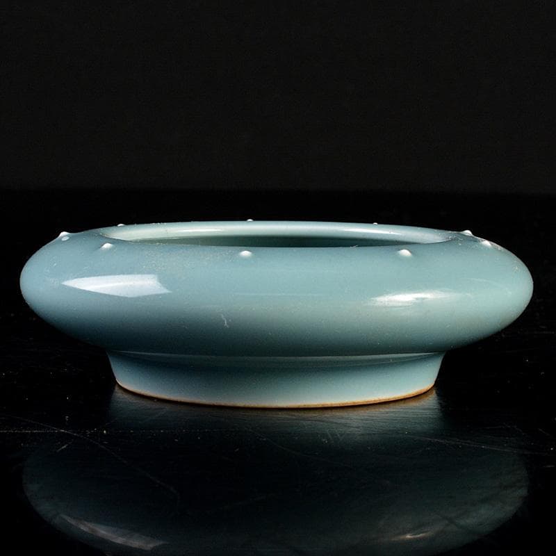 中国　大清乾隆年製　青磁　水孟　C　7294E