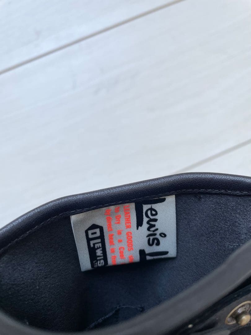 未使用 英国製 ルイスレザー グローブ ブラック 手袋 本革 黒