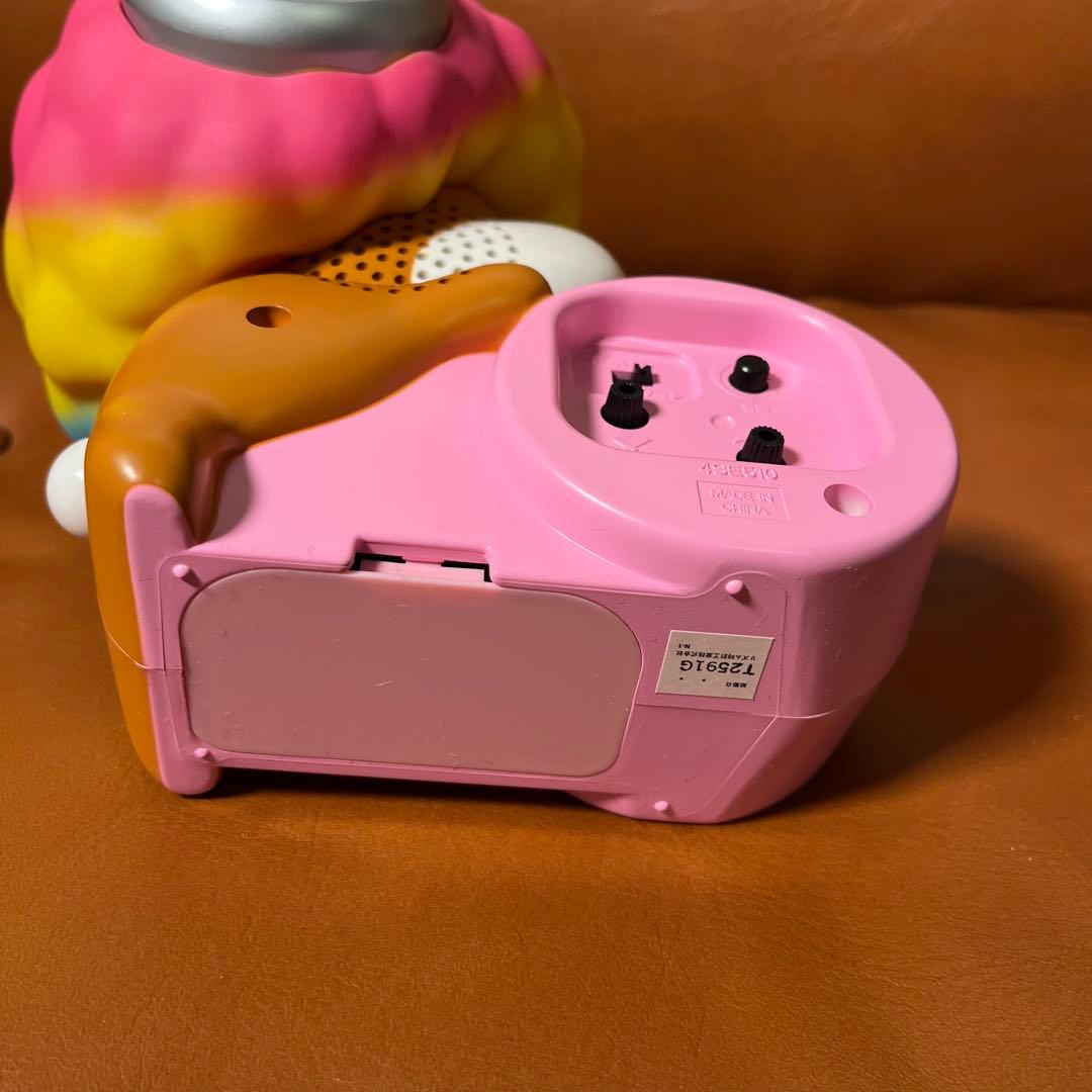 希少　未使用　箱付き　アフロ犬 目覚まし時計 デッドストック 時計