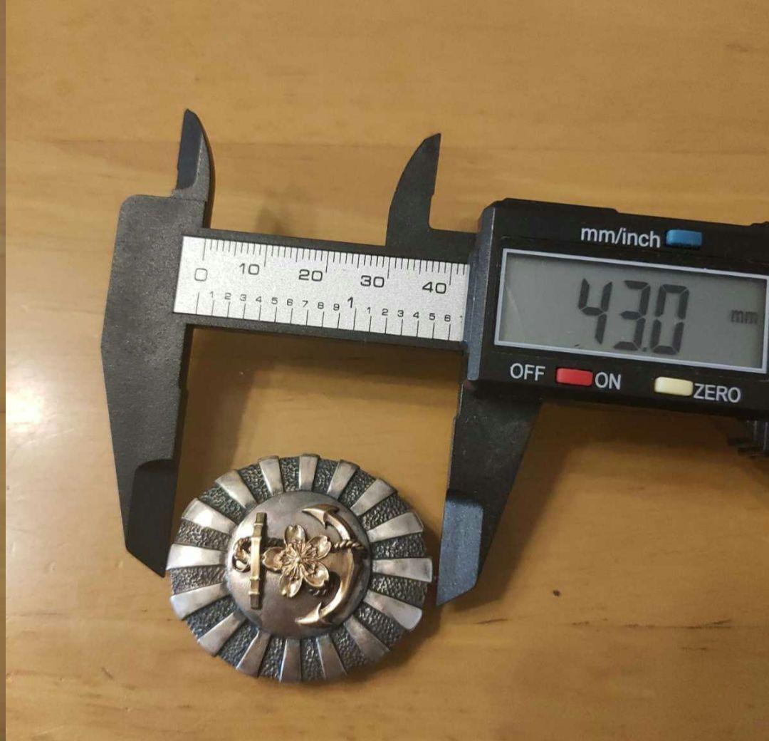 【激レア 美品!】海軍大学校卒業徽章 勲章 徽章 25g 本物保証　旧日本軍