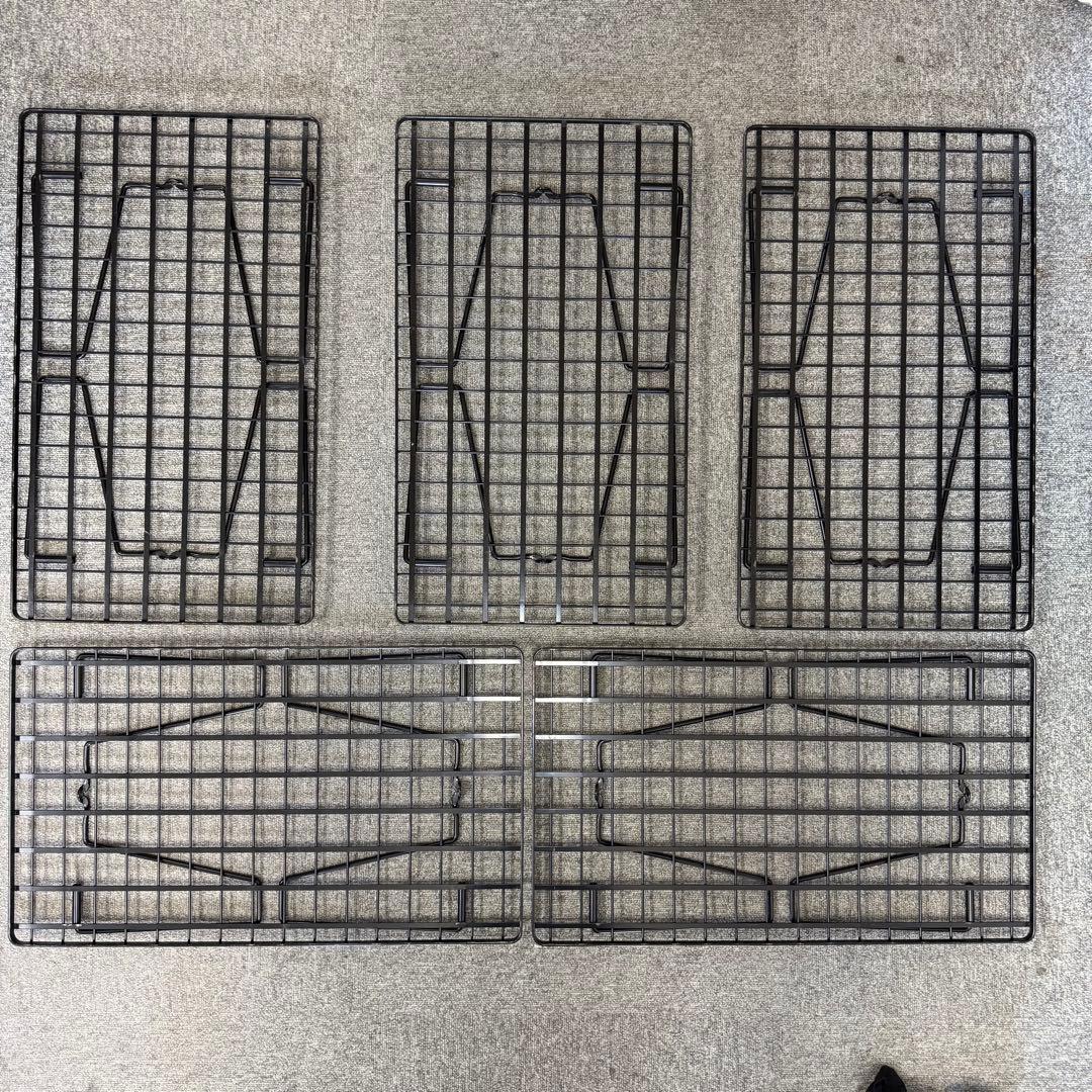 ユニフレーム フィールドラック 5個セット バッグ 天板ｘ２付き