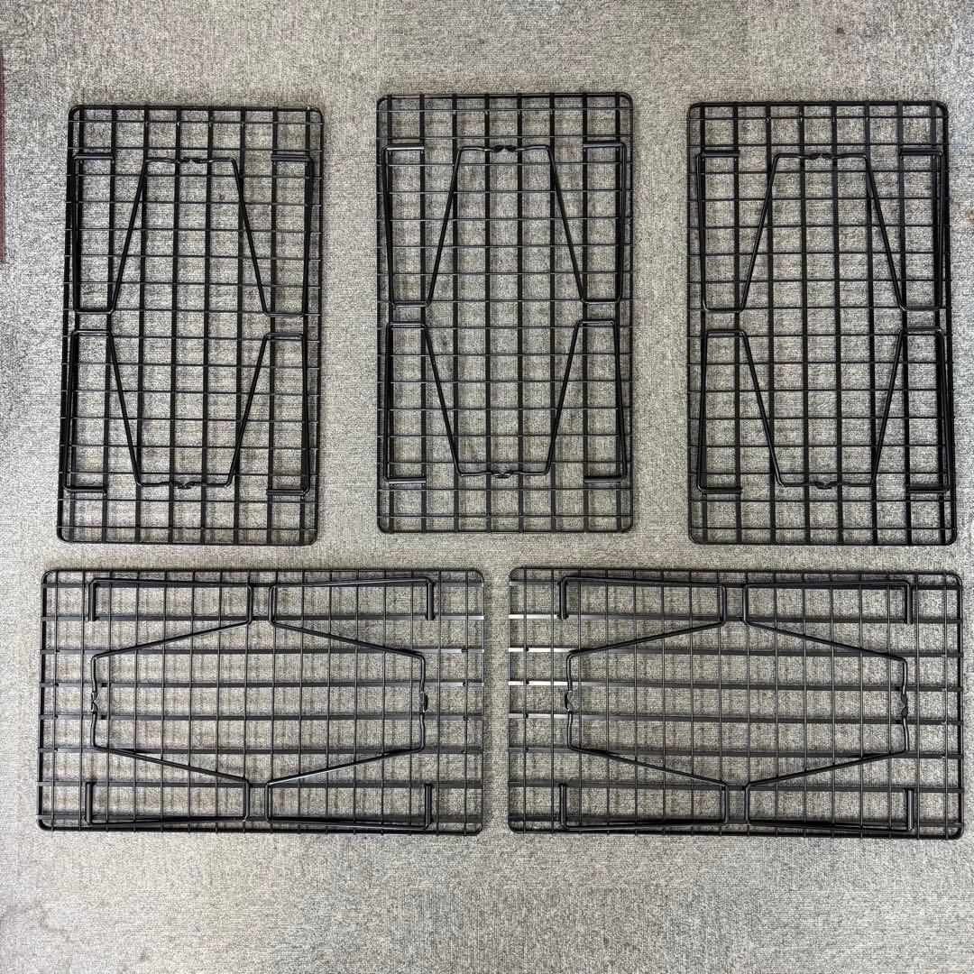 ユニフレーム フィールドラック 5個セット バッグ 天板ｘ２付き