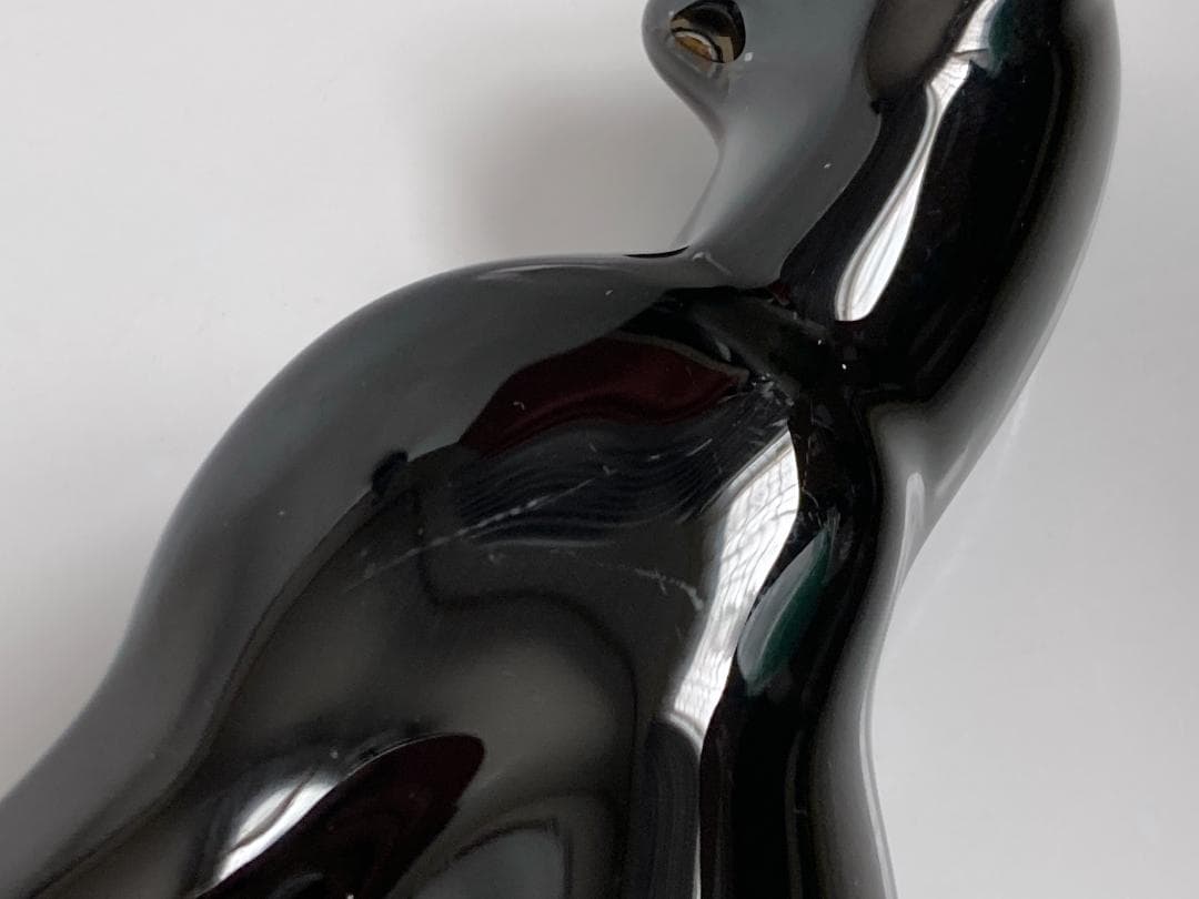 バカラ エジプシャンキャット ブラック クリスタル Baccarat 黒猫