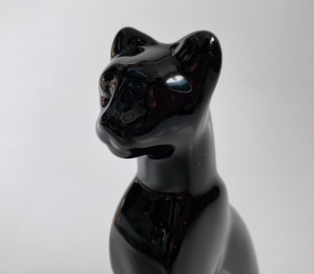 バカラ エジプシャンキャット ブラック クリスタル Baccarat 黒猫