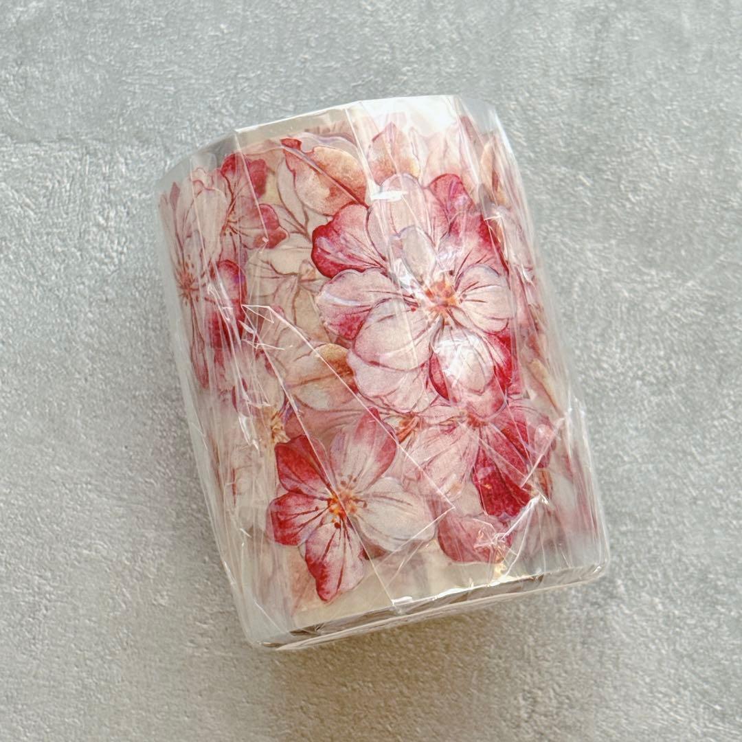 小白家文創《赤相思》海外マスキングテープ　マステ 【2509】