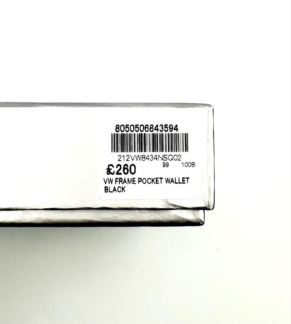 【新品✦希少】Vivienne Westwood 二つ折り財布 ミニ財布 黒