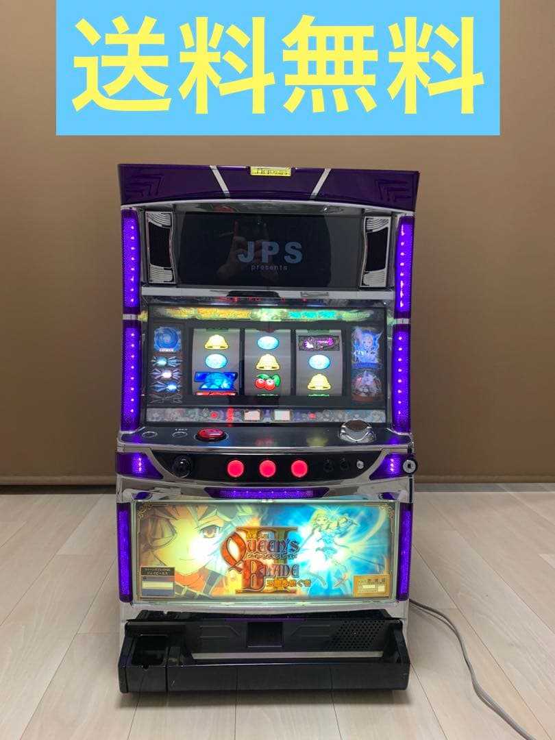 JPS パチスロ クイーンズブレイド2 玉座を継ぐ者 実機　スロット