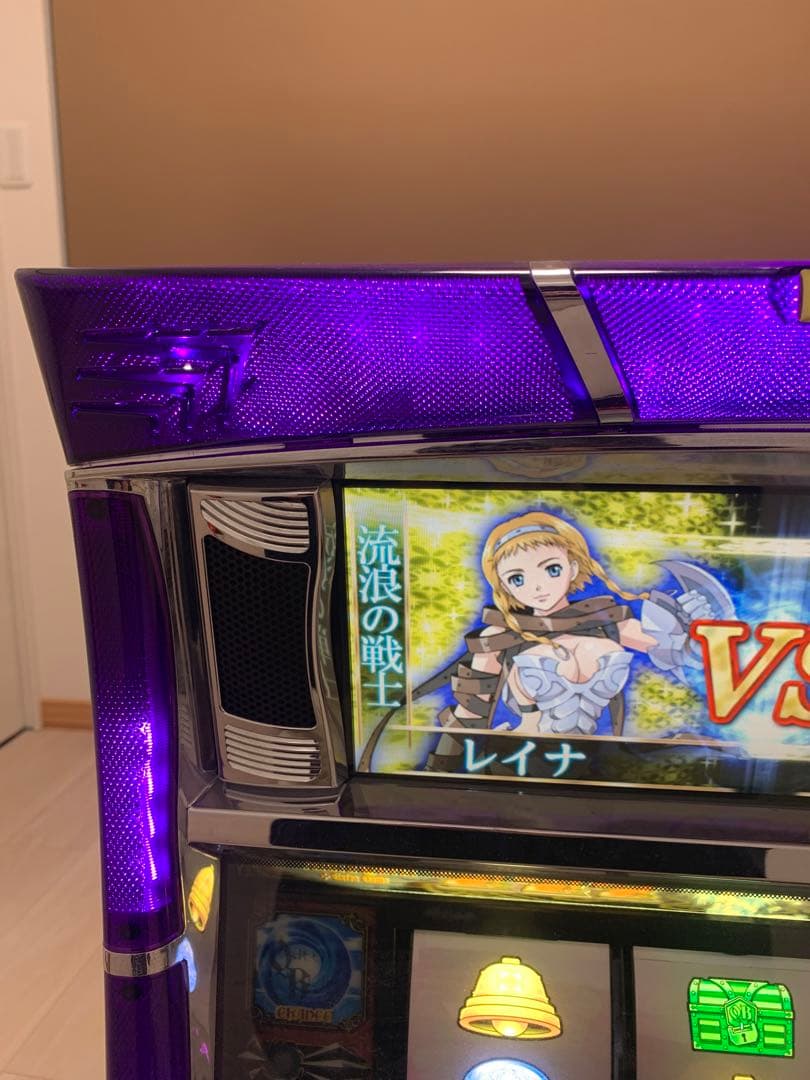 JPS パチスロ クイーンズブレイド2 玉座を継ぐ者 実機　スロット