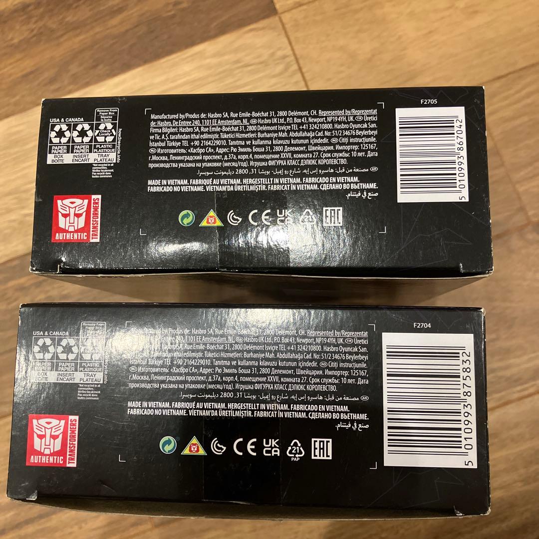 トランスフォーマー　シャッタードグラス ブラー　ゴールドバグ　セット　開封品